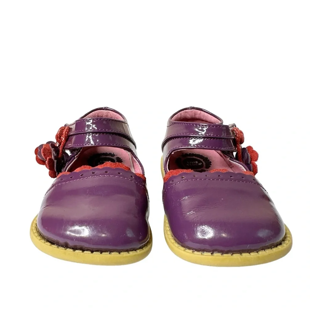 Livie & Luca Shoes Size 5 Purple Mary Jane Patent Leather